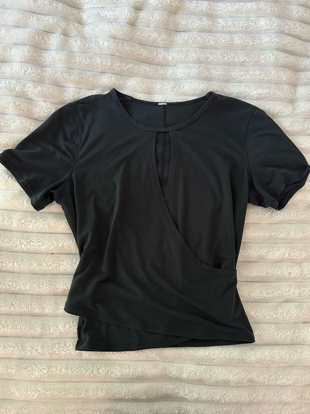 Lululemon Get Centred Short Sleeve Top Black